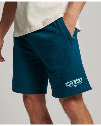 Superdry Core Sport Shorts - Blue