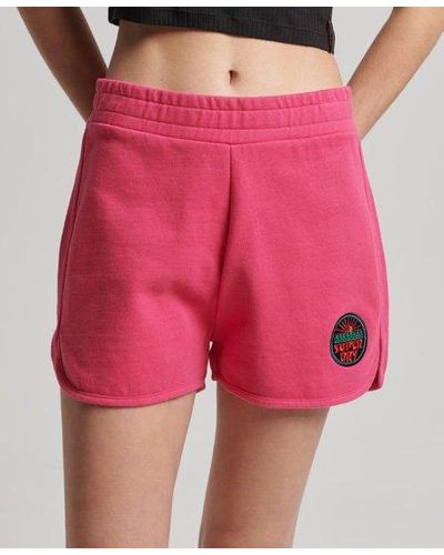 Superdry Vintage Cali Shorts - Pink