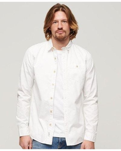 Superdry The Merchant Store - Long Sleeved Shirt - White