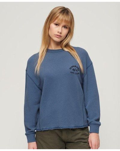 Superdry Athletic Essentials Sweatshirt - Blue