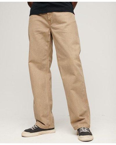 Superdry Pantalon de travail à 5 poches - Neutre