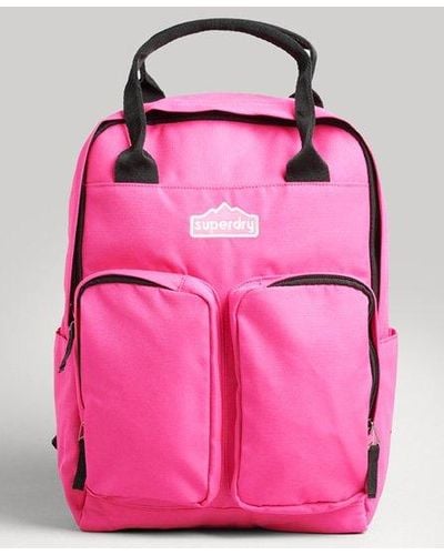Superdry Top Handle Backpack Pink Size: 1size