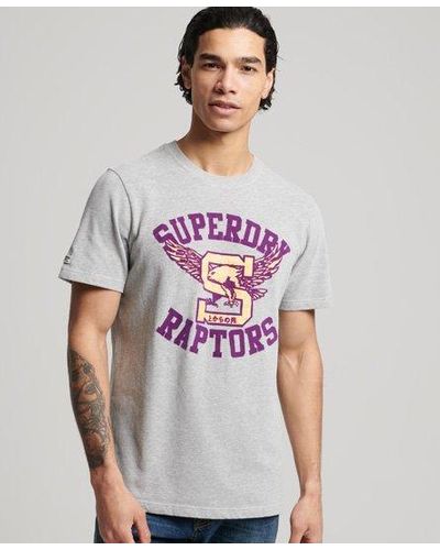 Superdry Limited Edition Vintage 07 Rework Classic T-shirt - Gray