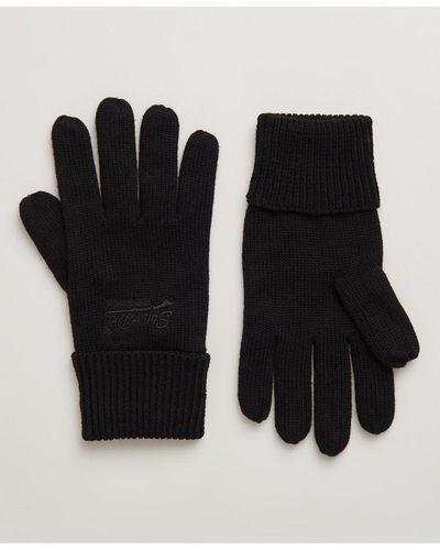 Superdry Orange Label Gloves - Black