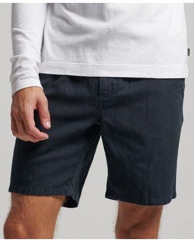 Superdry Vintage Overdyed Shorts - Gray