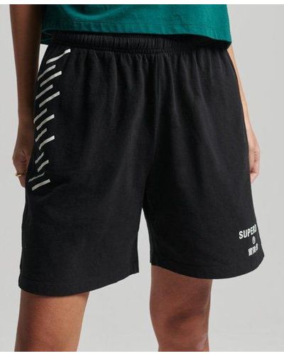 Superdry Code Core Sport Boy Shorts - Black