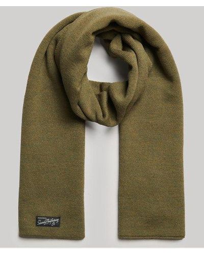 Superdry Écharpe classique vintage - Vert