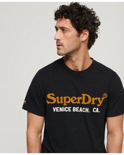 Superdry Venue Duo Logo T-shirt - Black