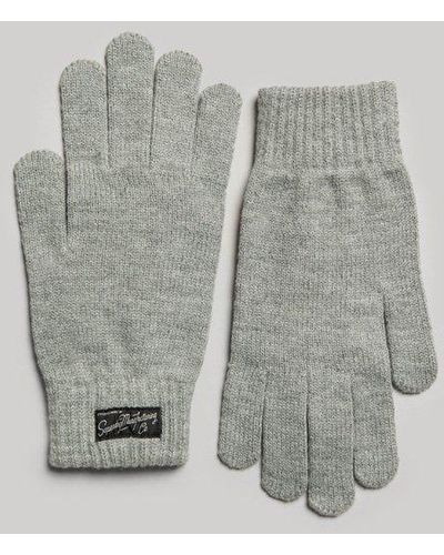 Superdry Essential Logo Gloves - Grey