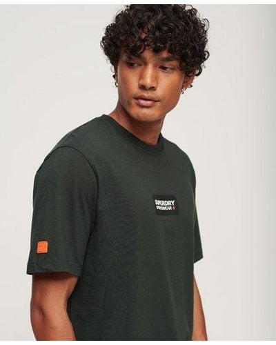 Superdry Code Tech Graphic Loose T-shirt - Green