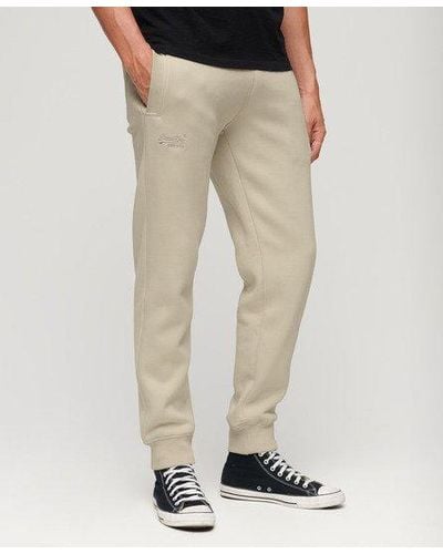 Superdry Pantalon de survêtement essential logo - Neutre