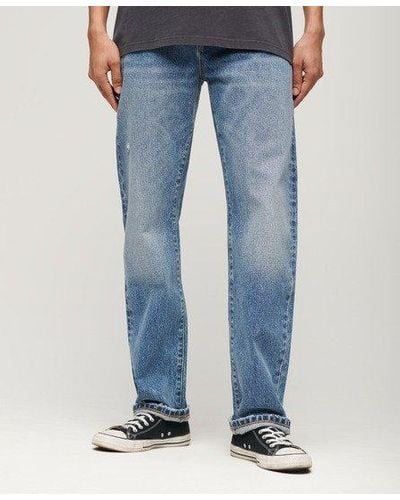 Superdry Straight Jeans - Blue