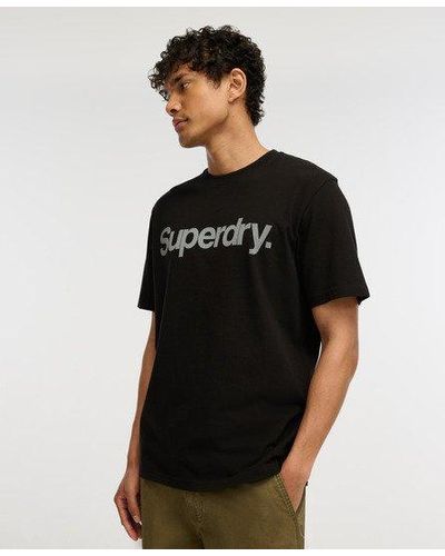 Superdry Core Logo City Loose T-shirt - Black