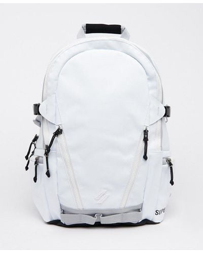 Superdry Code Tarp Backpack White