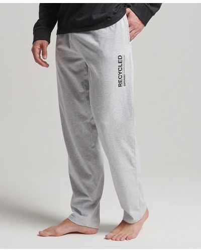 Superdry Recycled Sleepwear Trousers - Grey