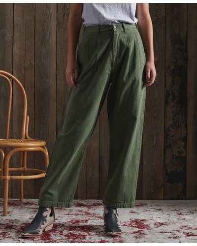 Superdry Dry pantalon plissé dry en édition limitée - Multicolore