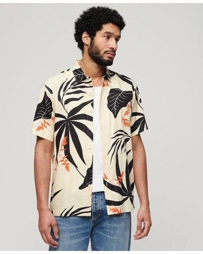 Superdry Hawaïaans Overhemd - Wit