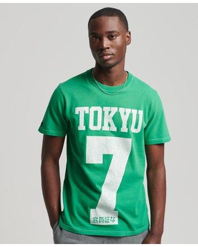 Superdry Limited Edition Vintage 03 Rework Classic T-shirt - Green