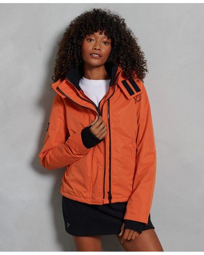 Orange Superdry Jackets for Women | Lyst