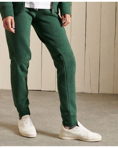 Superdry Vintage Logo Embroidered sweatpants - Green