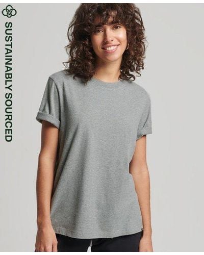 Superdry Organic Cotton Vintage Logo T-shirt - Gray