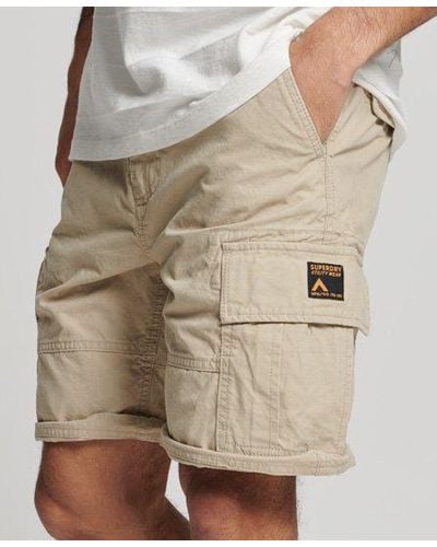 Superdry Heavy Cargo Shorts - Natural