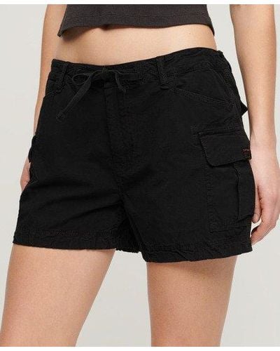 Superdry Cargo Shorts - Black