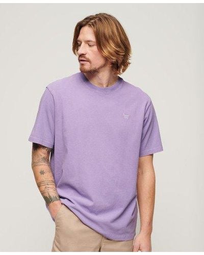 Superdry Vintage Washed T-shirt - Purple