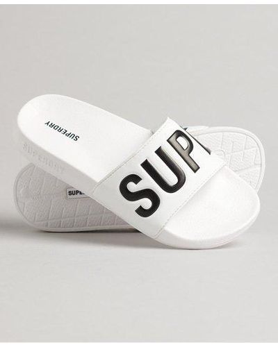 Superdry Core Badslippers - Wit