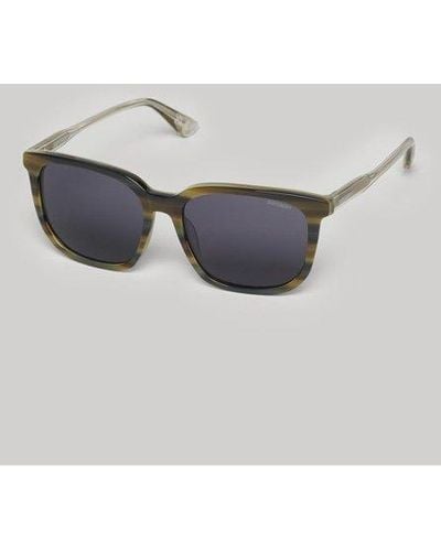 Superdry Classic Tortoiseshell Print Sdr Sorcha Sunglasses - Metallic
