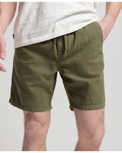 Superdry Vintage Overdyed Shorts - Green