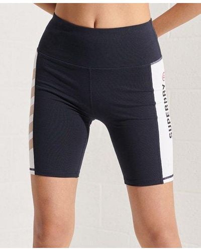 Superdry Active Lifestyle Cycle Short - Blue