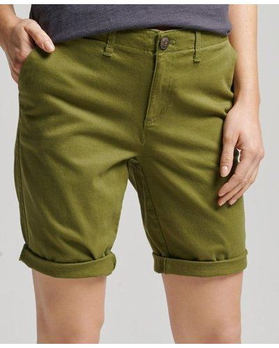 Superdry City Chino Shorts - Green