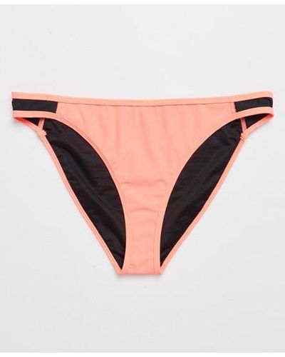 Superdry Swim Sport Bikini Bottom - Pink