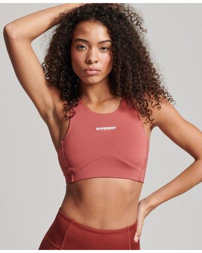 Superdry Core Active Beha - Rood