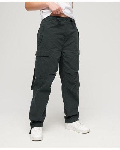 Superdry Pantalon grip parachute - Bleu