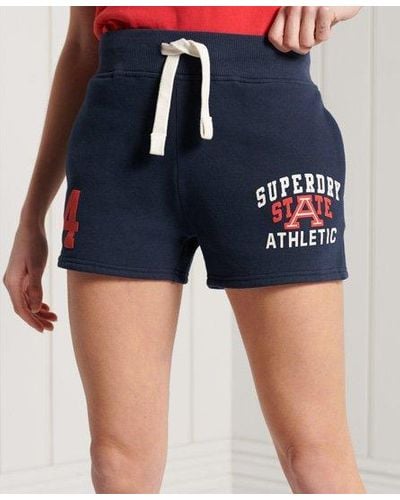 Superdry Track & Field Shorts - Blue