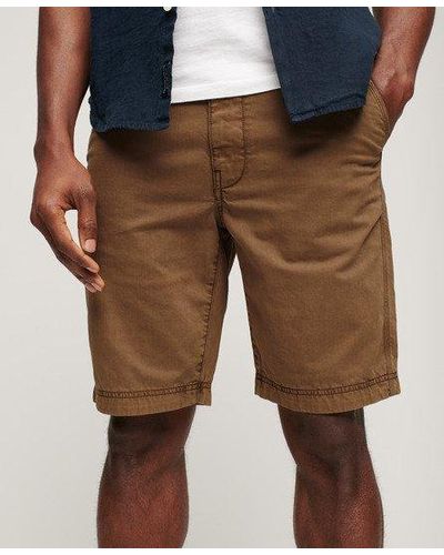Superdry Vintage International Shorts - Brown