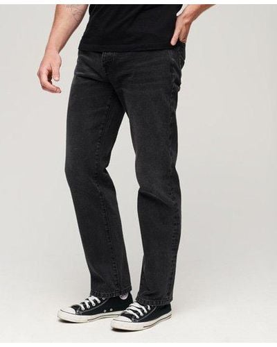 Superdry Straight Jeans - Black