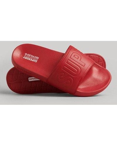 Superdry Code Core Badslippers - Rood