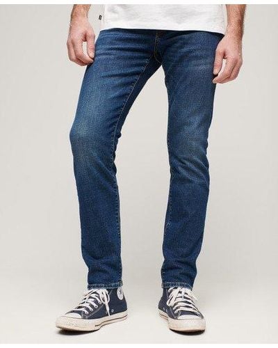 Superdry Slimfit Vintage Jeans - Blauw