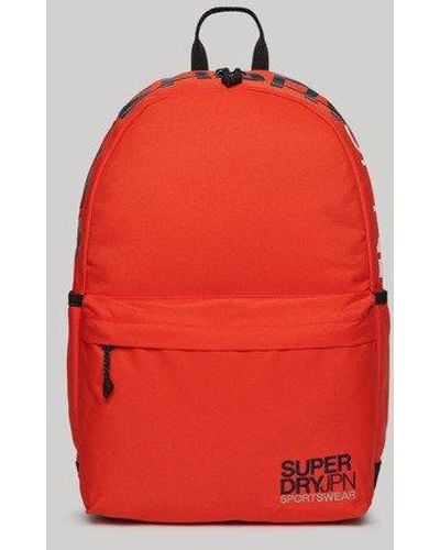 Superdry Sac à dos wind yachter montana - Rouge