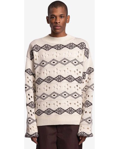 NAMACHEKO Crew neck sweaters for Men | Black Friday Sale & Deals