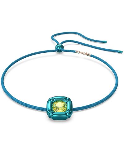 Swarovski Collar Ajustable Dulcis para Mujer - Azul