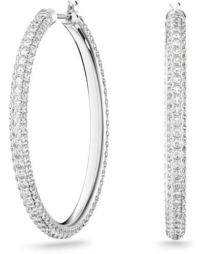 Swarovski sommerset deals hoop earrings