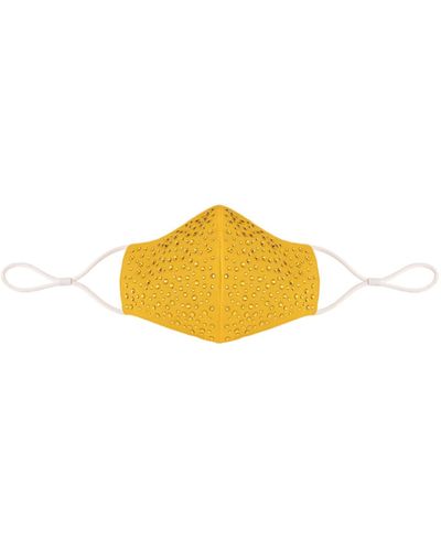 Swarovski Mask - Yellow