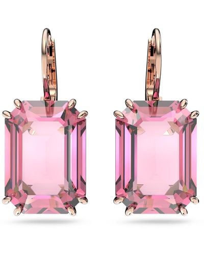Swarovski Millenia Earrings - Pink