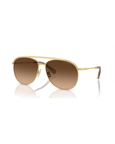 Swarovski Sunglasses - Brown