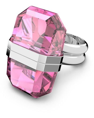 Swarovski Lucent ring - Pink