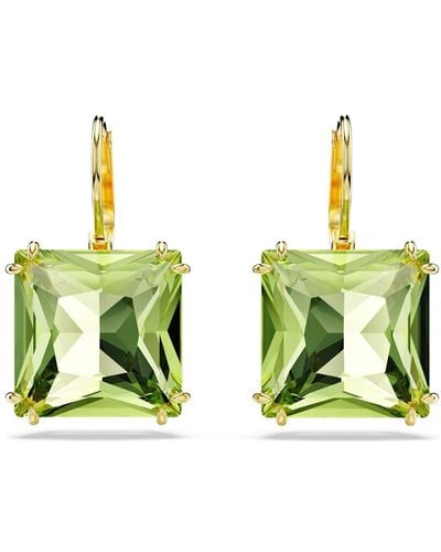 Swarovski Millenia Drop Earrings - Green